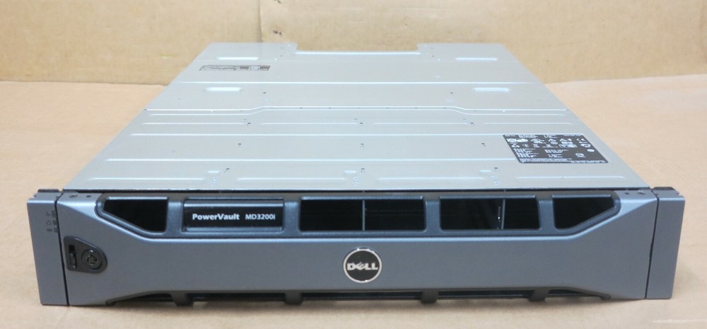 Dell PowerVault MD3200i iSCSI SAN Storage Array Dual Controller 12x 3.5" SAS Bay