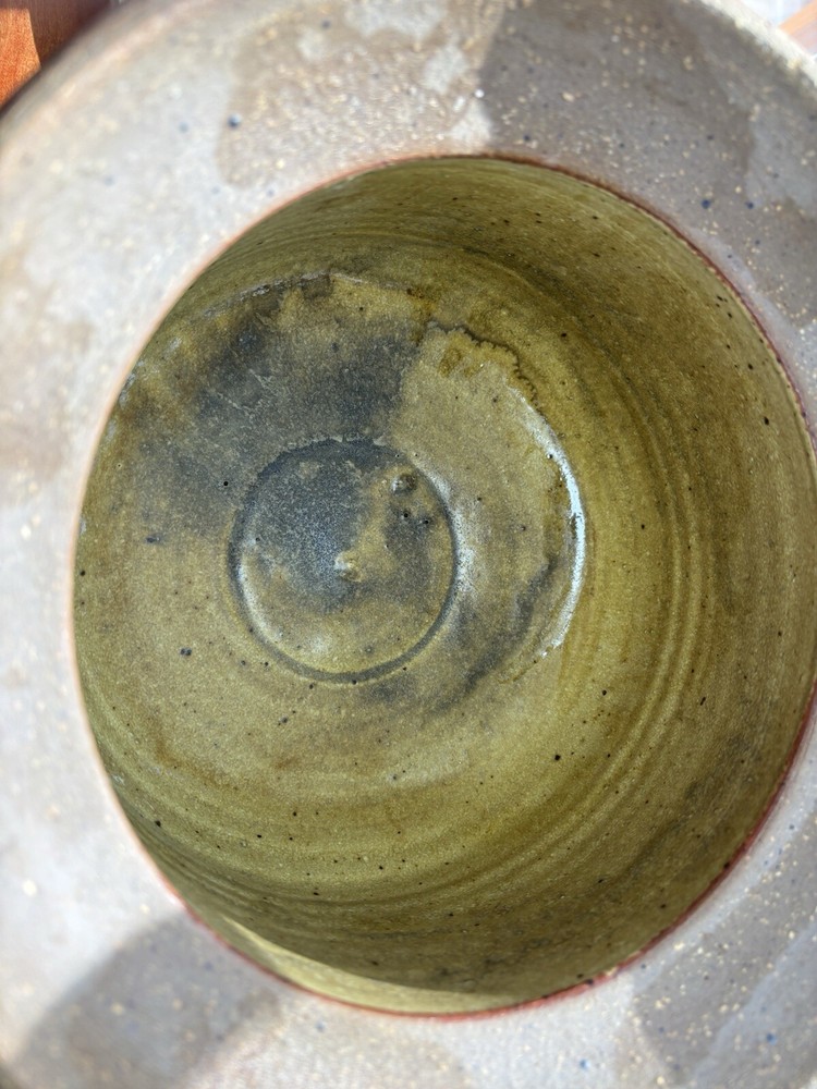 Studio Pottery Planter Artist Signed