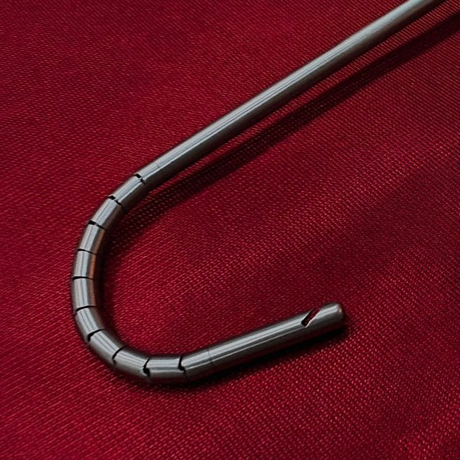 Laparoscopic Liver Retractor J-Type 5mm x 330mm Reusable Instruments