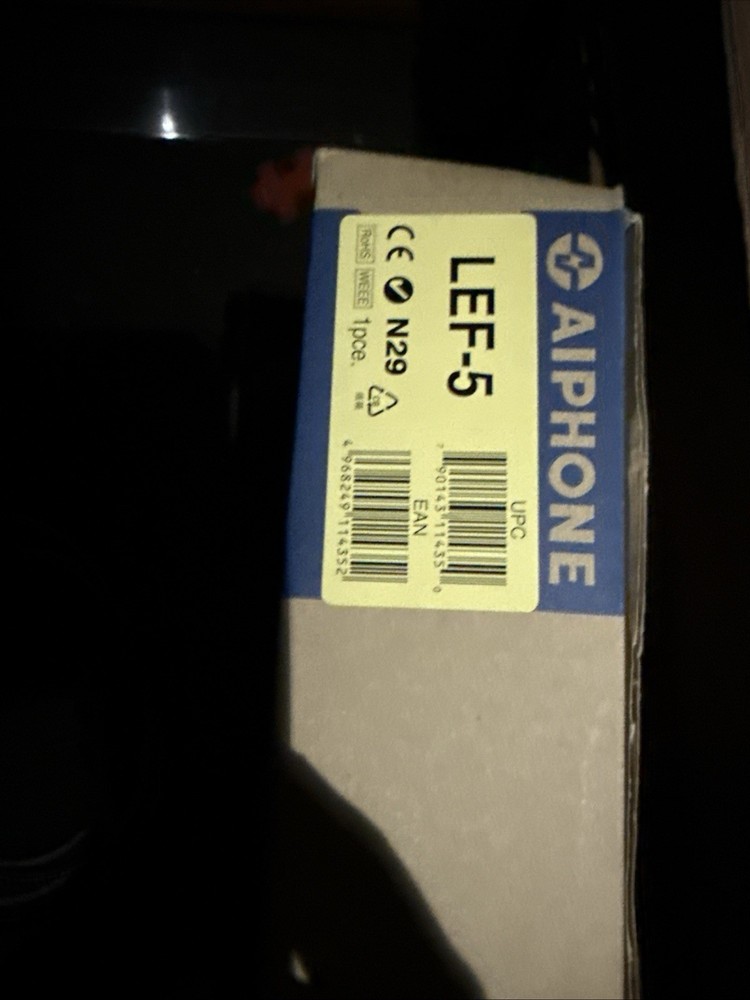 Aiphone Lef-5 Open Voice Selective Call Master Station Intercom
