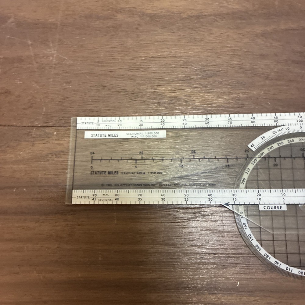 Jeppesen Navigation Plotter PJ1 JE524414