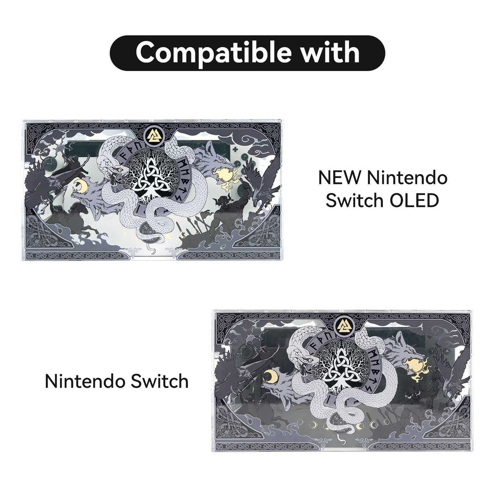 Nintendo Switch Protective Case Switch OLED Hard Shell Dock Cover PC Dust Cover