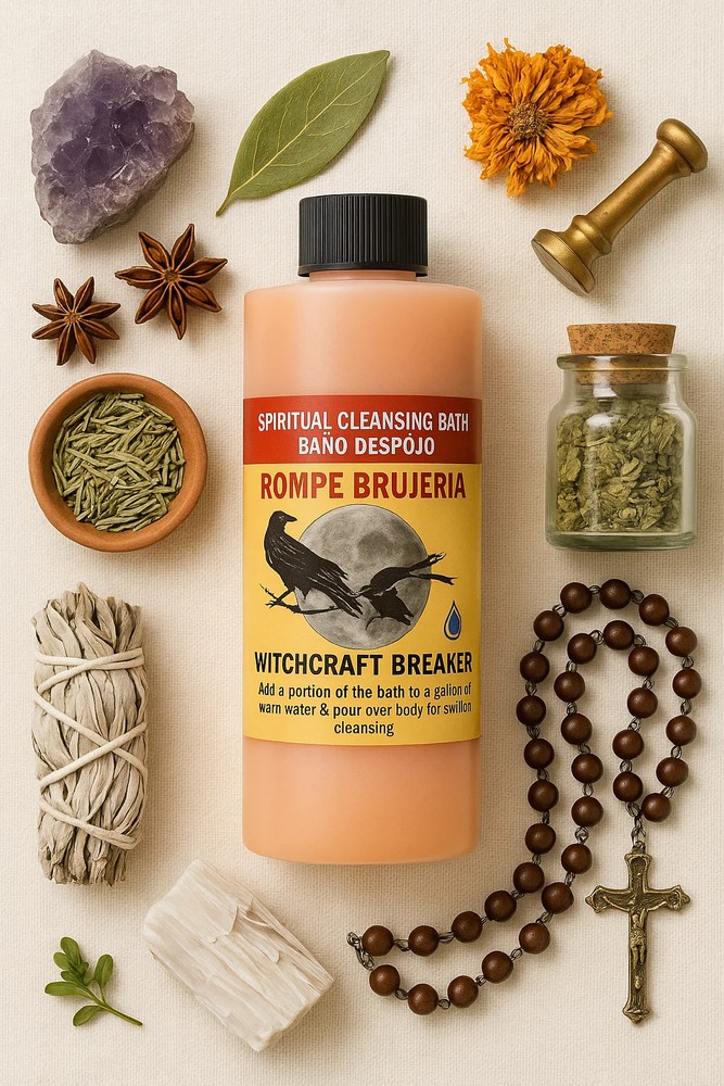 Witchcraft Breaking Spiritual Bath Remove Hexes, Evil Eye & Blockages