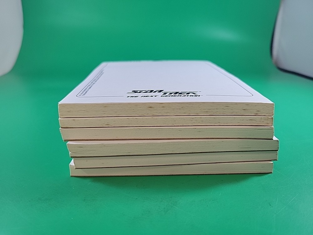 6 Star Trek Notepad Next Generation * Captain's Log, Starfleet Command and UFOP