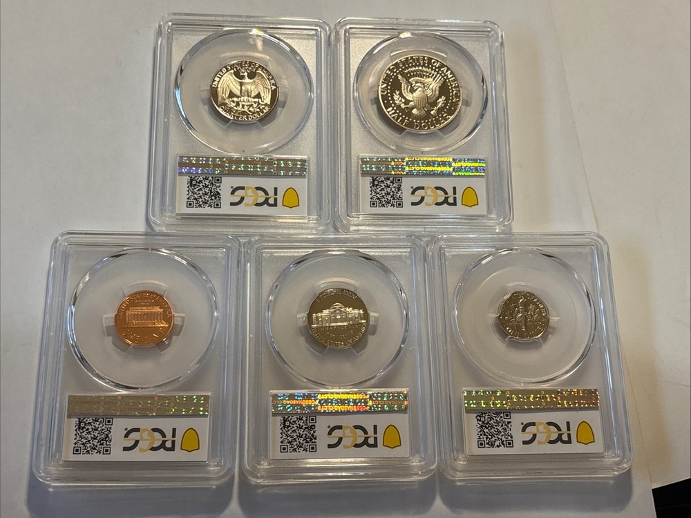 1991-S 5pc Proof Set - PCGS PR69DCAM