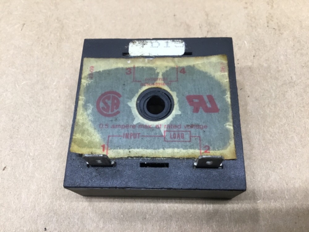 SSAC SOLID STATE TIMER RELAY TAC12160 24V .5A 60 Sec. #106A3