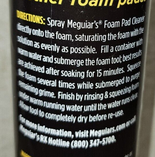 Meguiars Dyna Cone Foam Pad Cleaner