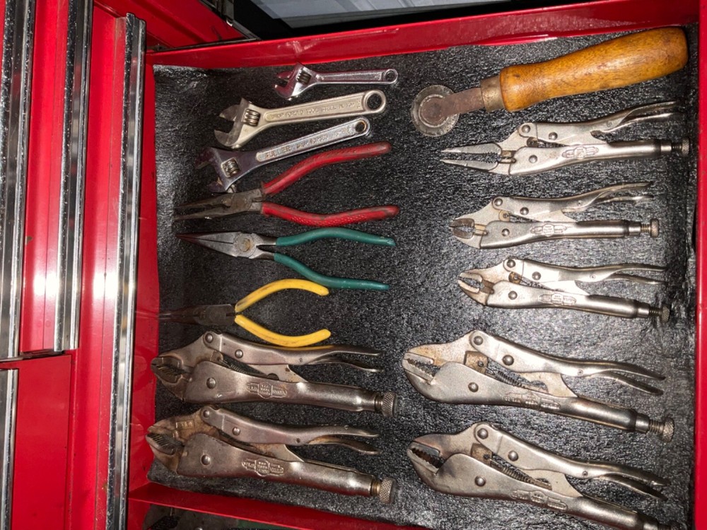 Matco tool chest used, master mechanic professional quality