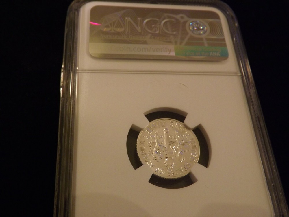 2018-S 10C First Releases REVERSE PROOF NGC PF 70
