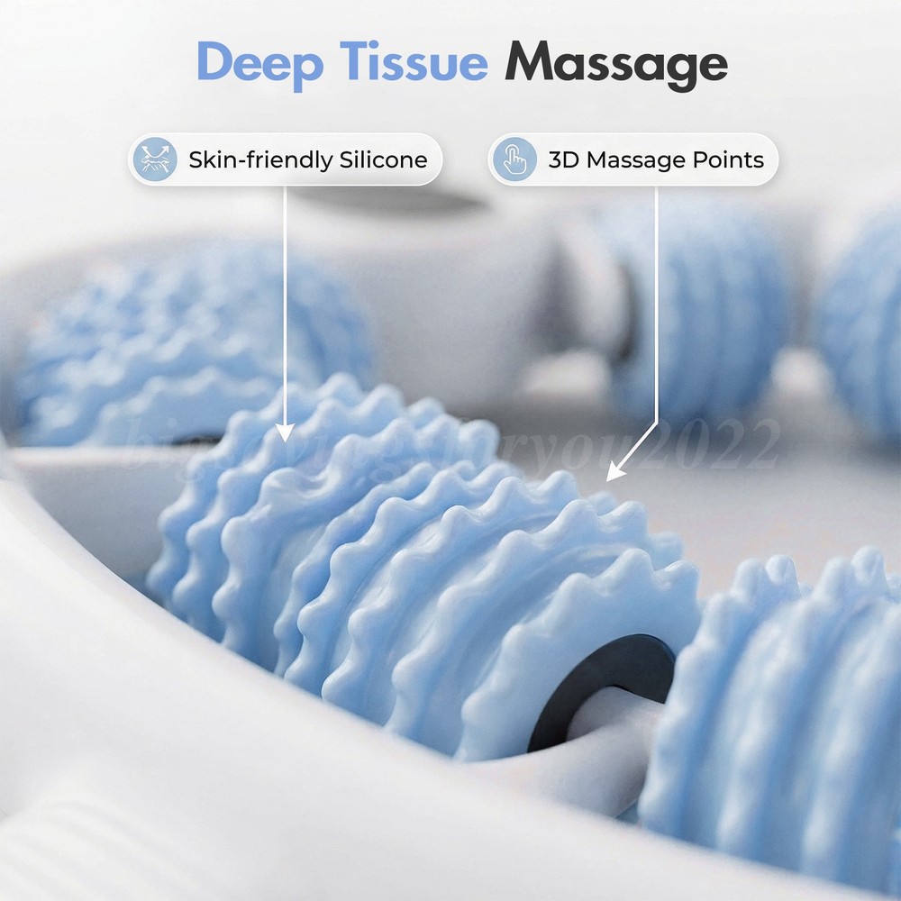 Leg Massager Roller Ring Clamp Roller for Cellulite Lymphatic Drainage NEW