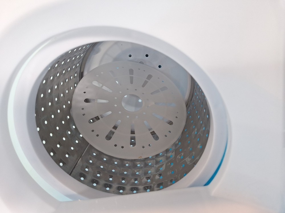 KUPPET Lightweight Compact Tub Portable Mini Top Loading Washing & Spin Machine