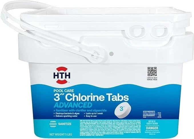 HTH™ Pool Care 3" Chlorine Tabs Advanced
