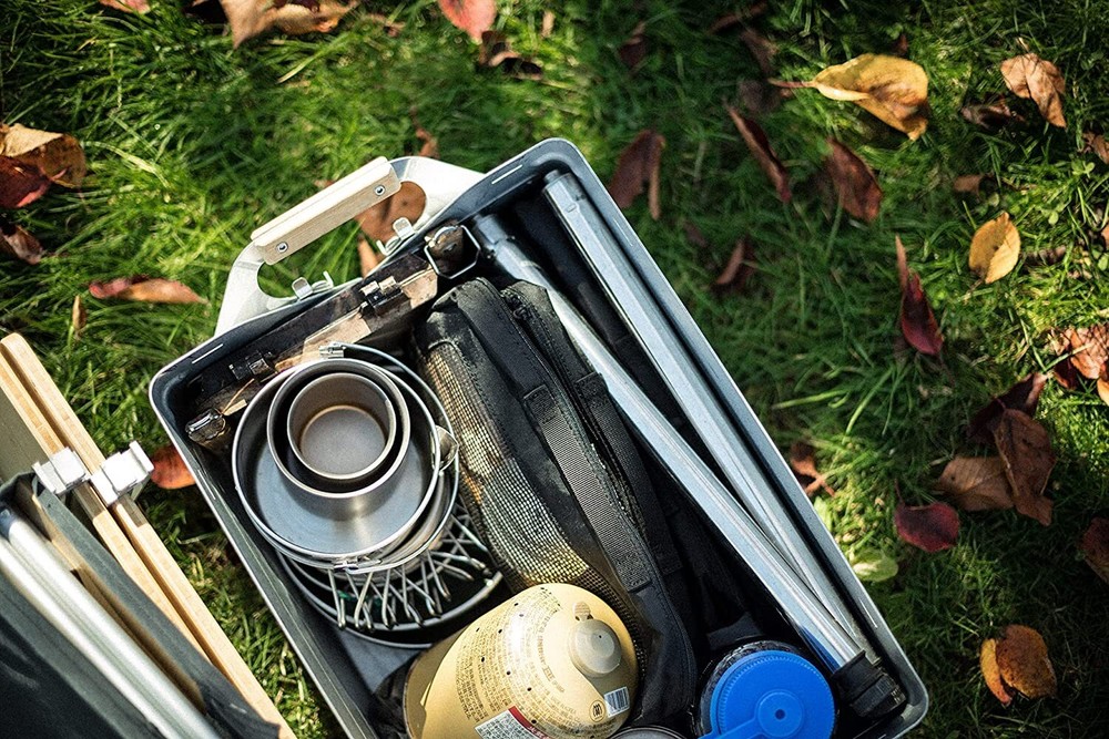 Snow Peak kitchen mesh case
