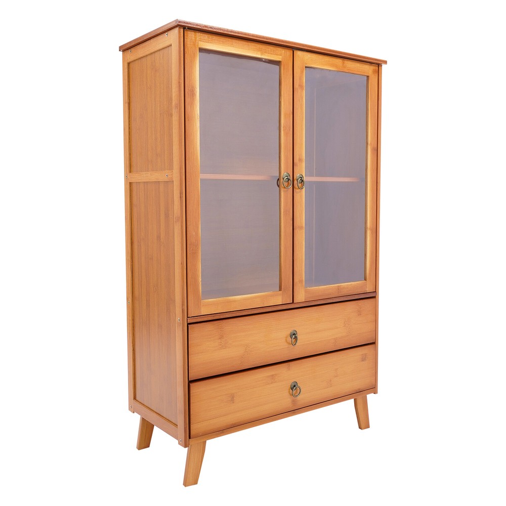 Accent Storage Cabinet with 2 Doors Buffet & Sideboard Decorative Cabinet