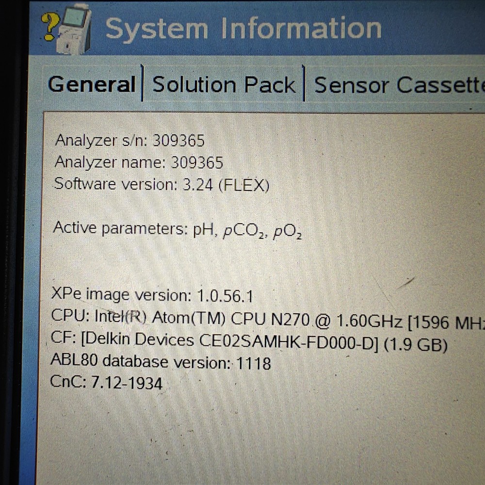 Radiometer CO-OX ABL80 Flex Blood Analyzer #3