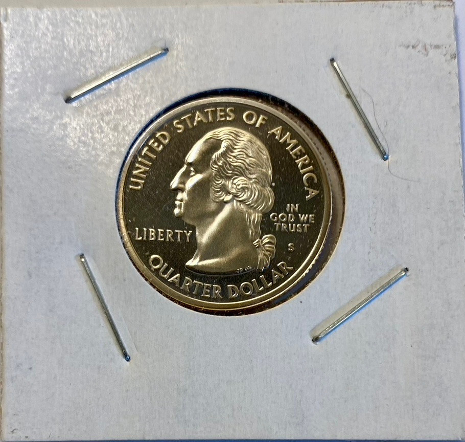 2001 North Carolina Deep Cameo Proof