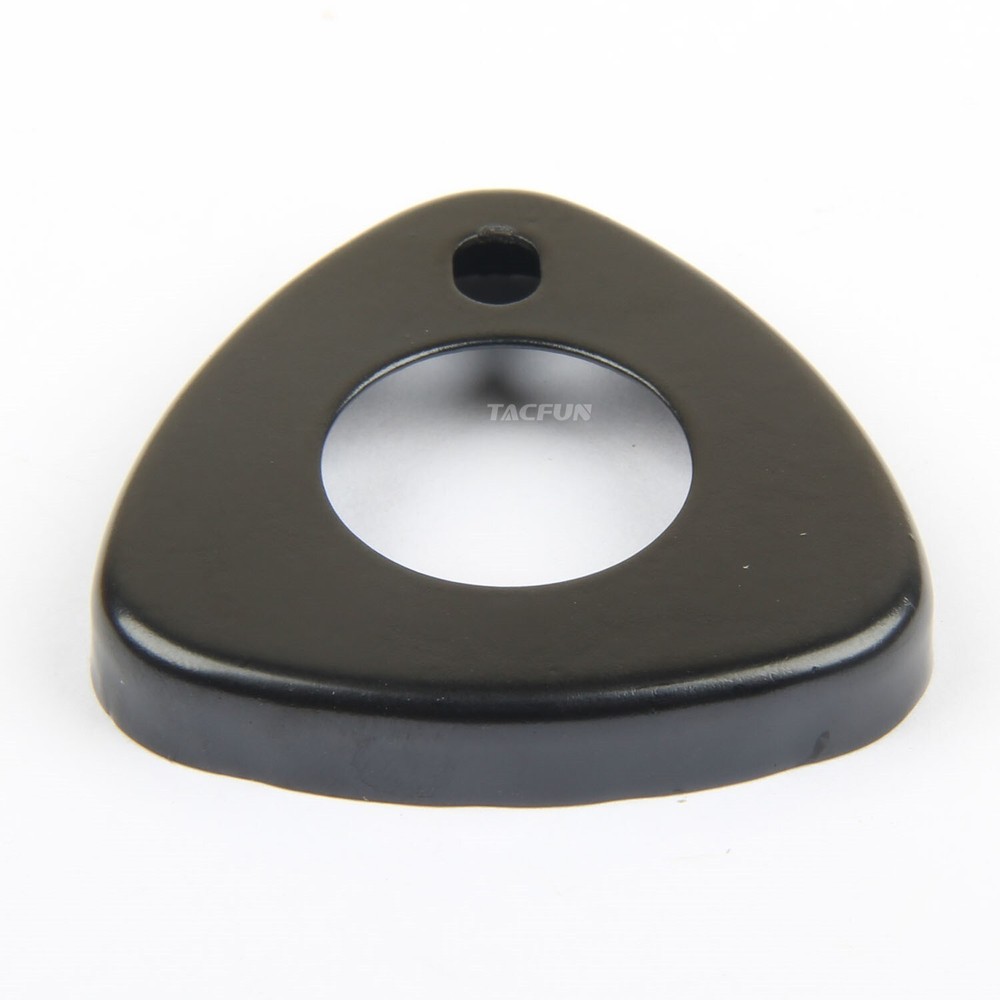 Steel .750" Diameter Triangle Notched End Cap