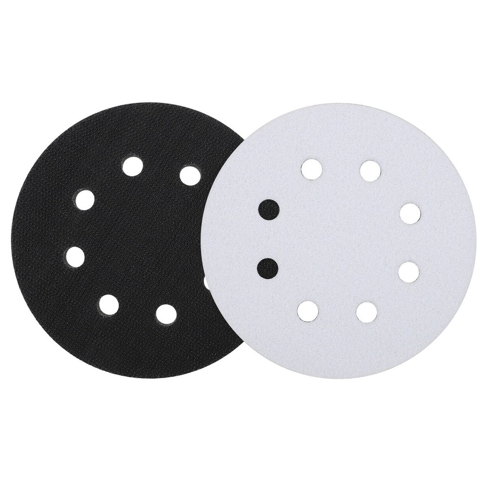 2PCS 5in Hook Loop Foam Cushion Interface Sanding Disc Sander Buffer Backing Pad