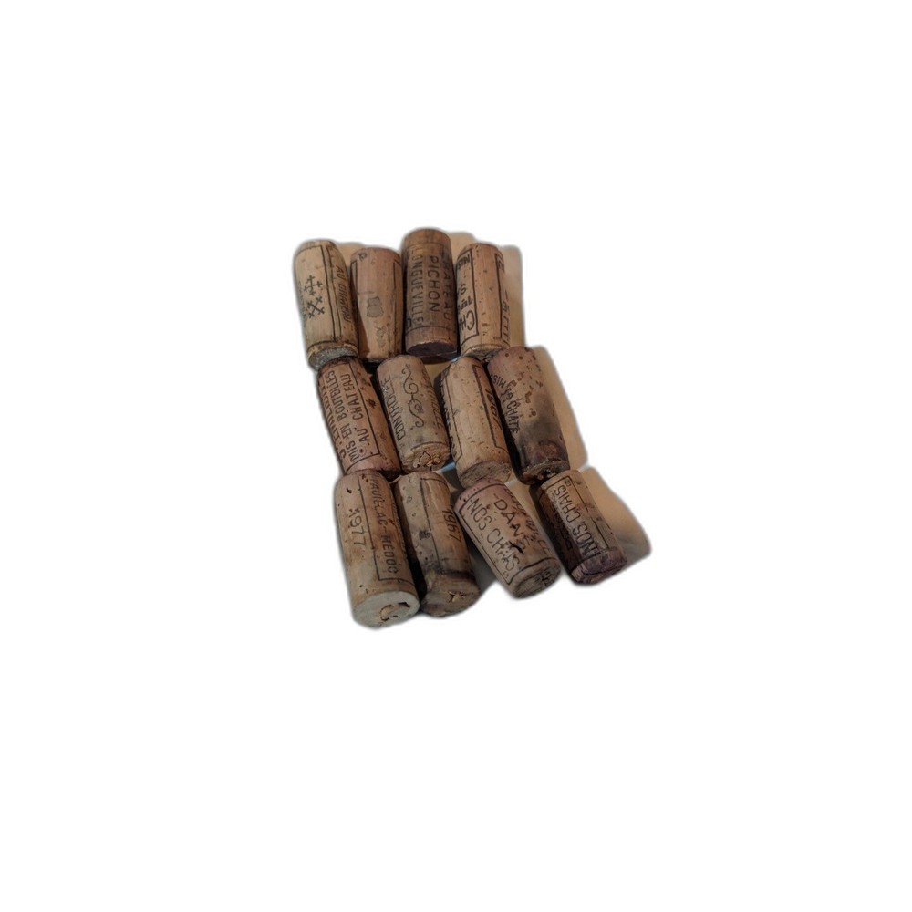 Set of 12 Vintage Wine Corks, various Brands