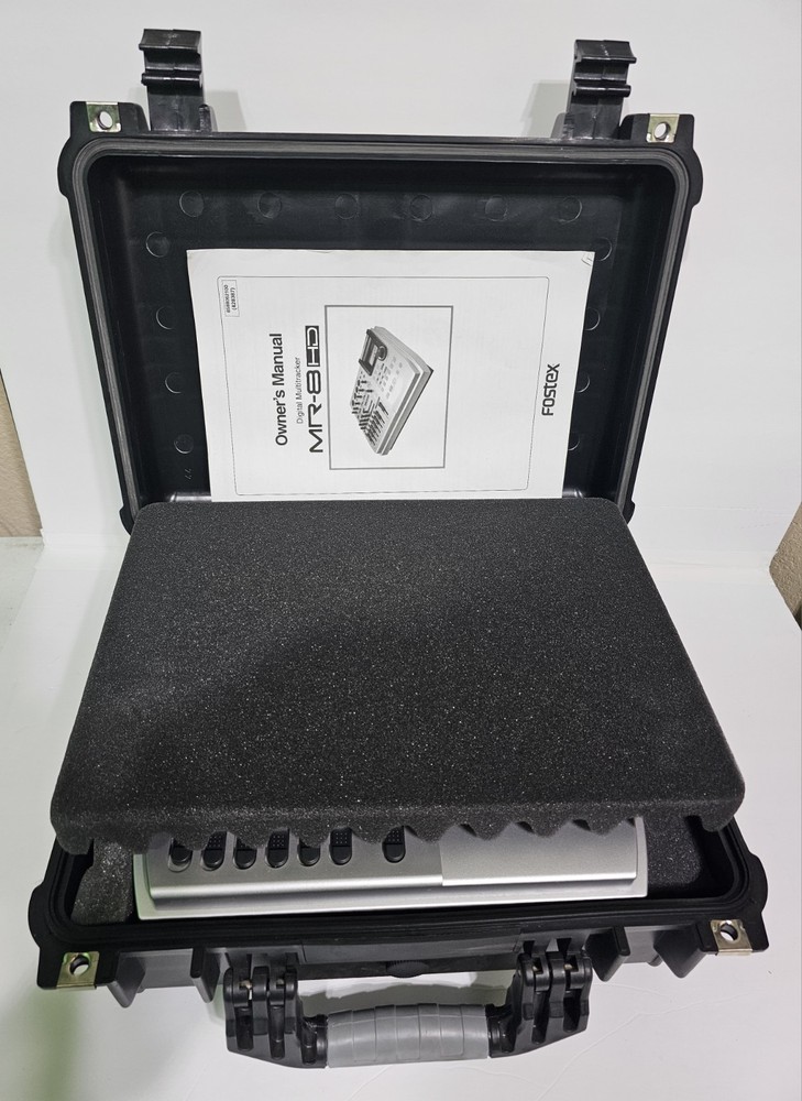 Fostex MR8hd Recorder With IP55 Rated Protective Case