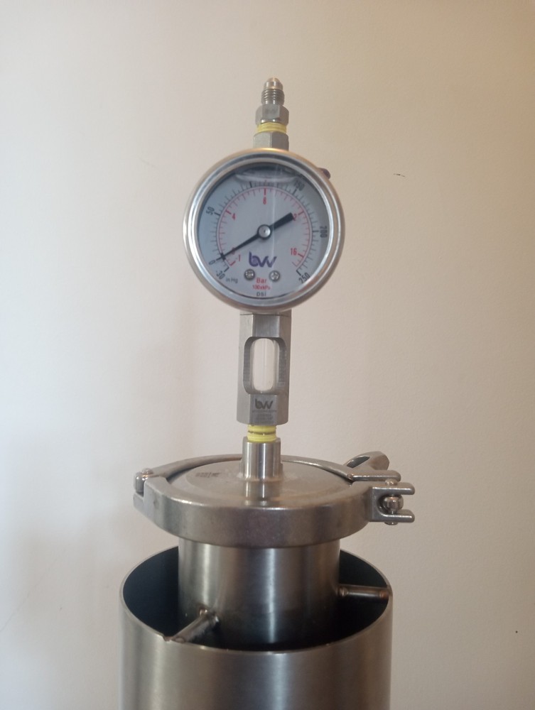 24" Portable Closed Column Vacuum Chamber Open Blast Extractor With Crc Kit