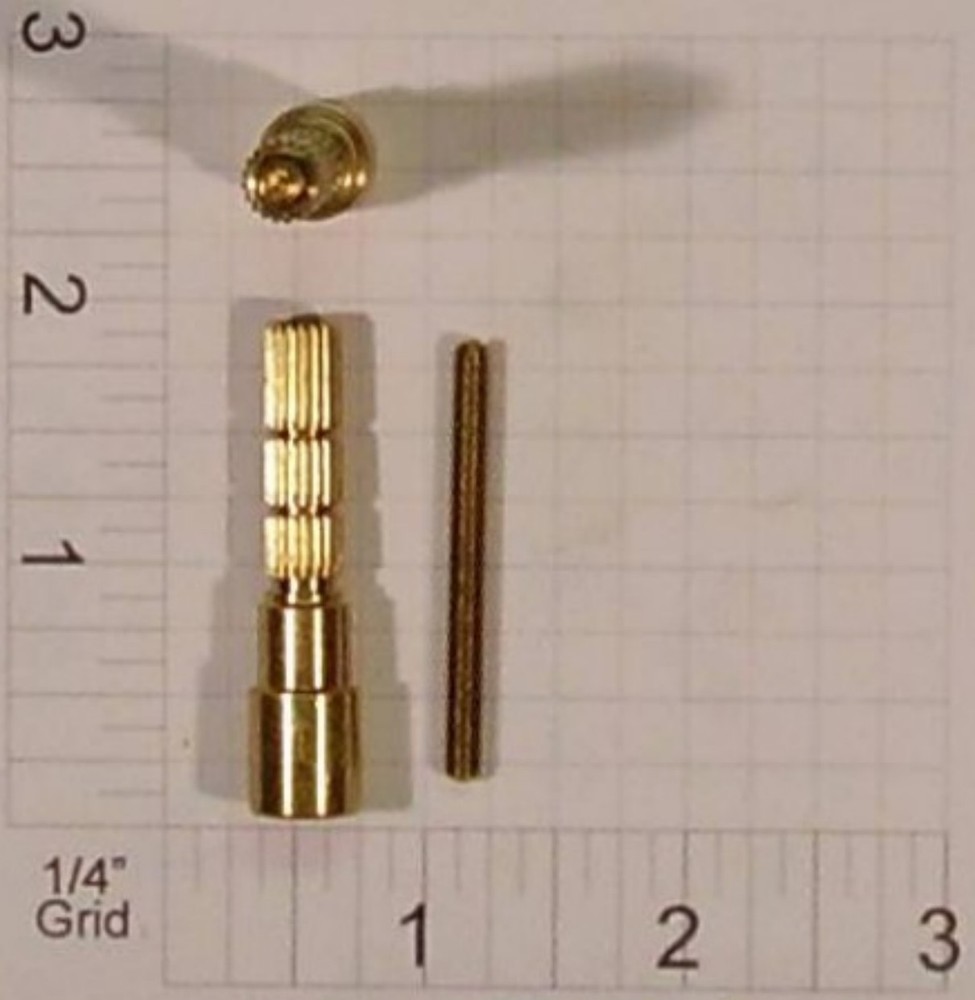 Stem Extension 20 point with Screw Brouch OD .295 or 19/64For Single Handle Cart