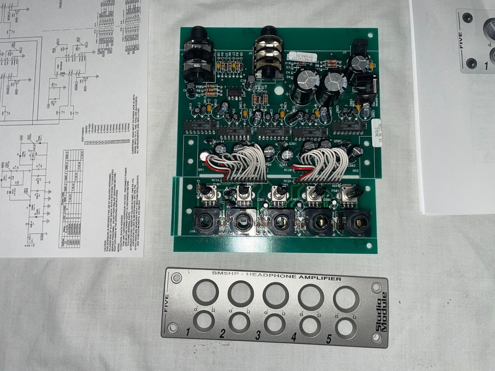 SM5HP Crate Audio, 5 Channel Headphone Amplifier - Partial Assembly