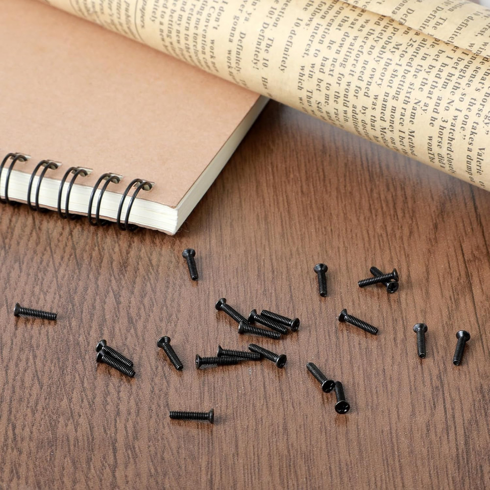 500 Pcs Tiny Screws Tiny Micro Repair Screw Kit M1.2/M1.4/M2.0 Small Replacement