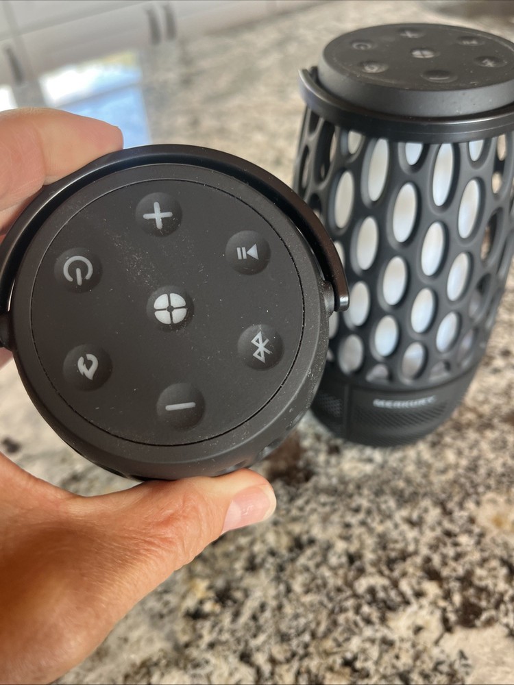 Merkury Bluetooth Outdoor Flame Speaker Pair