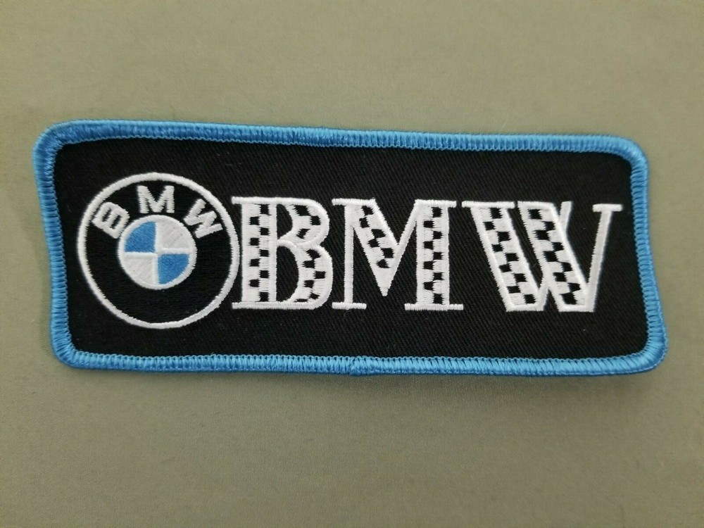 BMW Embroidered Iron On Automotive Patch