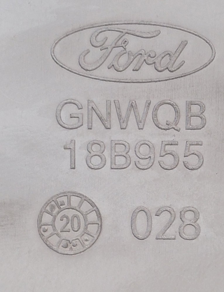 2021 Ford Edge Vehicle Information Screen OEM