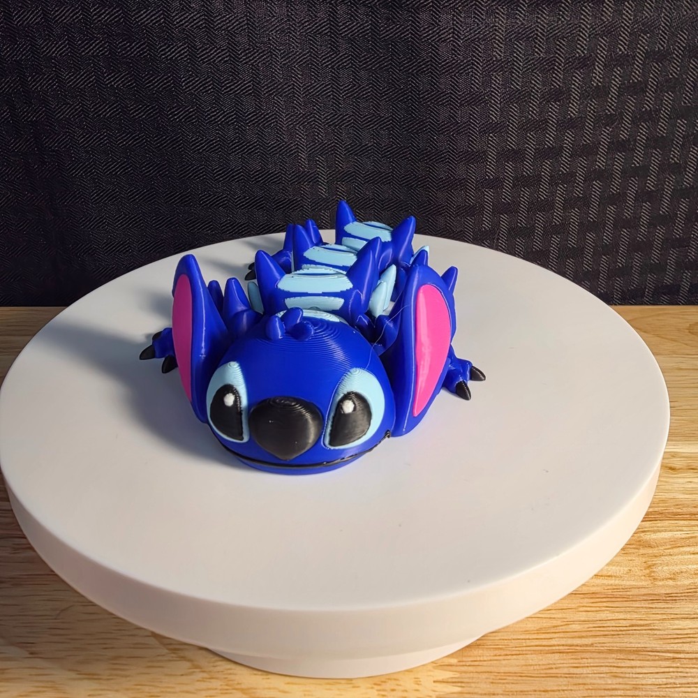 Stitch Dragon, 3D Printed Items