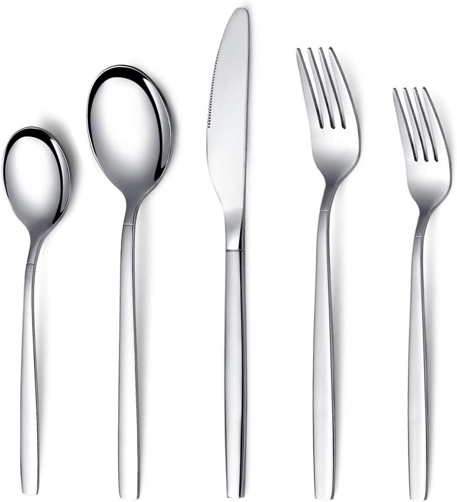 Flatware Set 20 Pieces, Stainl Steel Flatware Set,