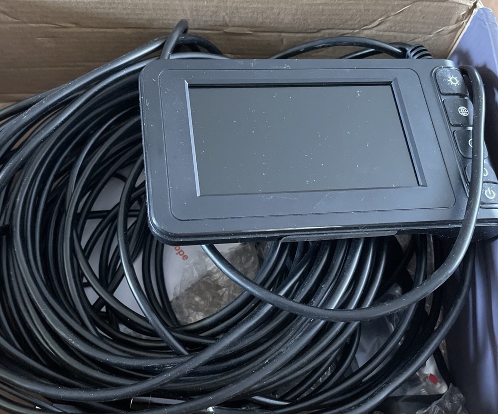 Winwend Industrial Endoscope Camera Light IP67 Waterproof Borescope LED Open Box