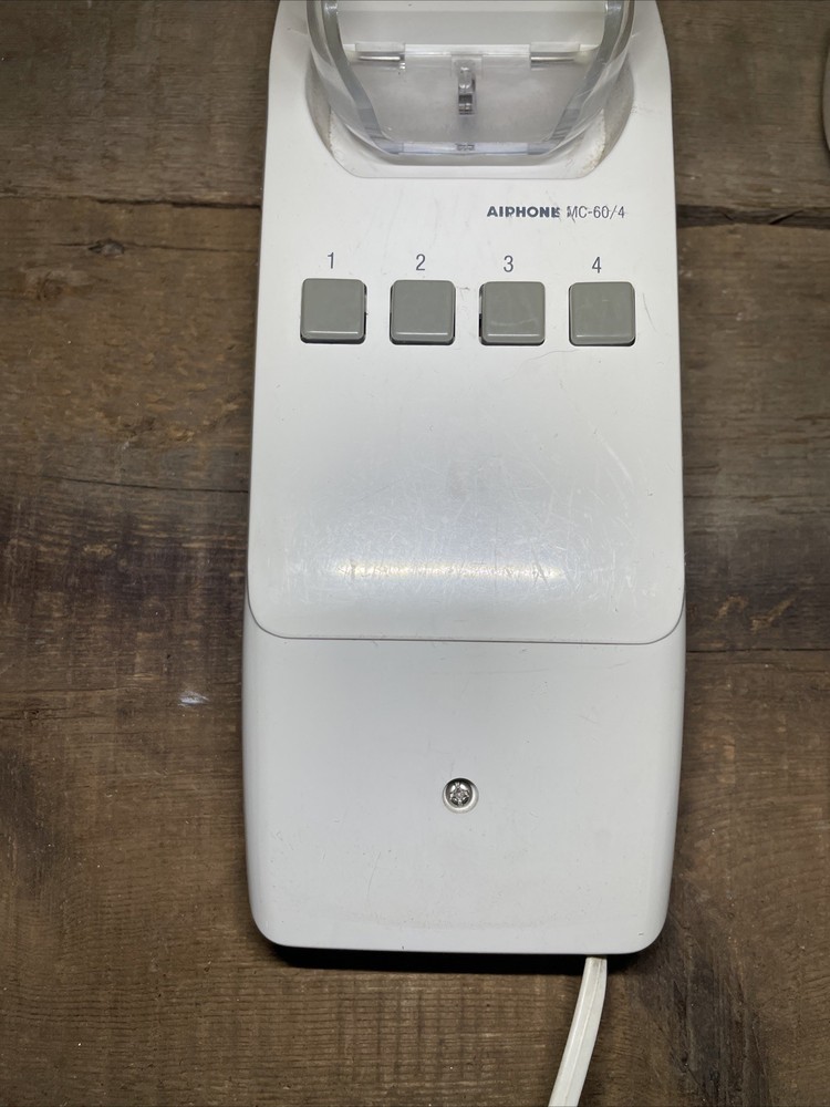 Aiphone MC-60/4A 4-Line Wall Mountable Master Intercom Handset