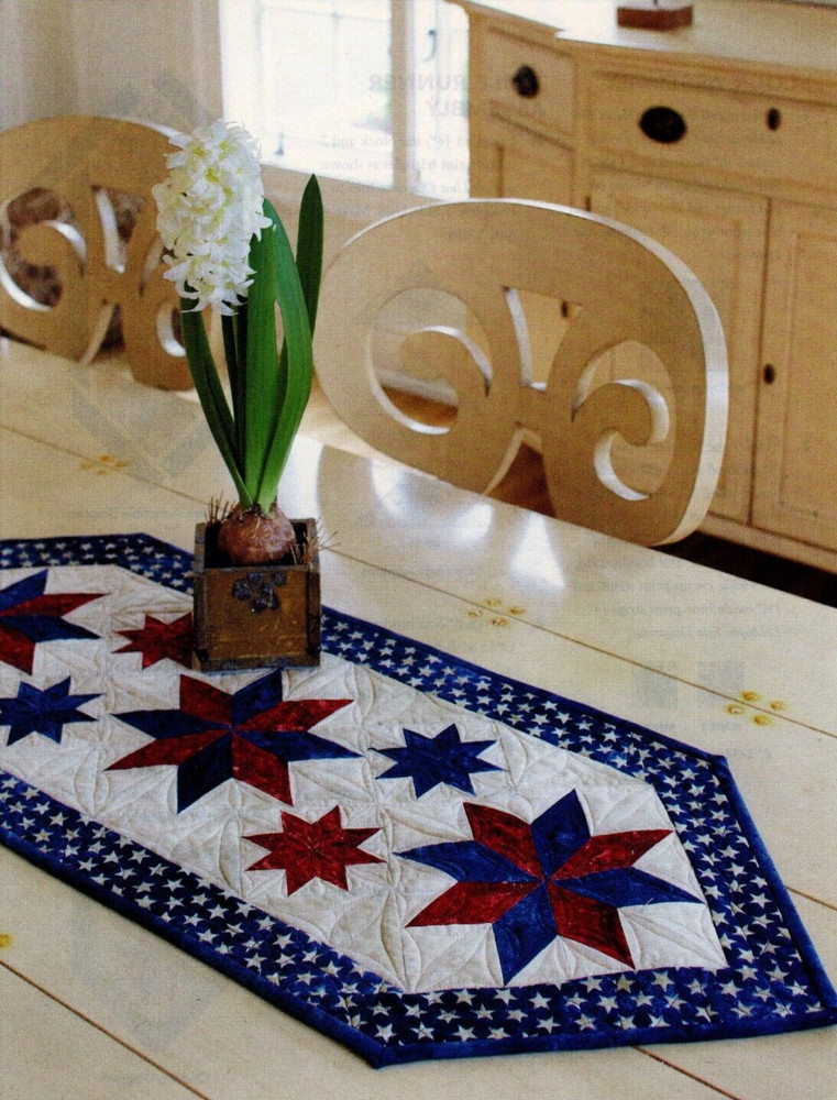 Cosmic Stars Quilt Pattern Pieced DK