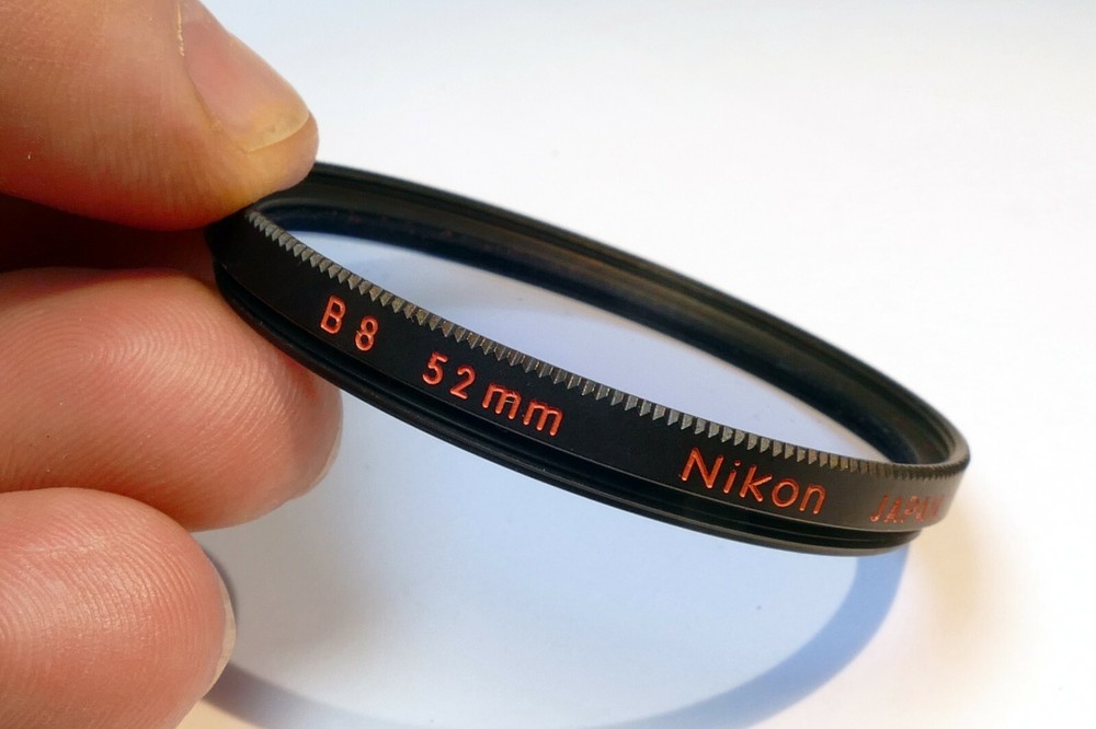 Nikon 52mm Filter B8 Blue cooling