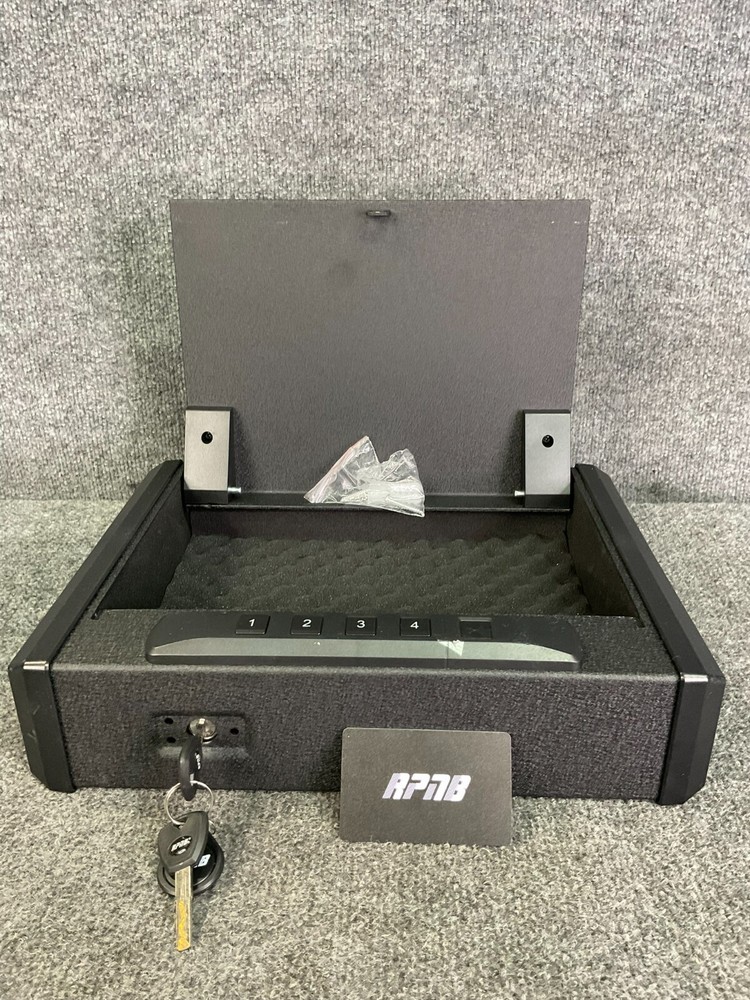 RPNB Biometric Safe Quick Access Pistol Safe 6V Electronic Keypad Lock