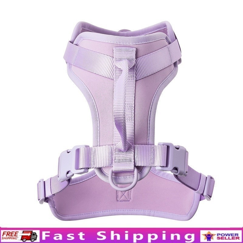 Adjustable Dog Harness Neoprene Comfort Control Large Secure Leash Attachment US