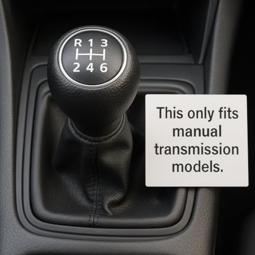 Shift Boot Cover Replacement For Compatible With Chevy 2005 - 2013 C6 Automatic