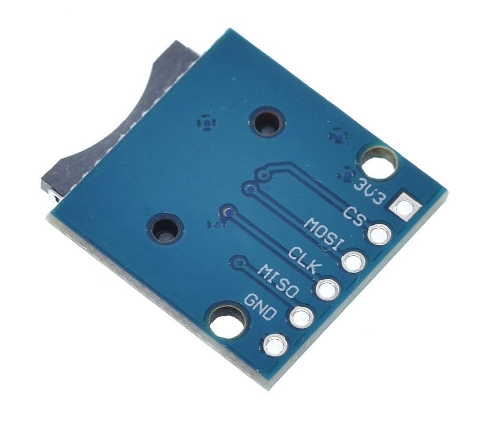 6 Pcs Micro SD TF Card Adapter Mini Reader Module 3.3V 6 Pin SPI Interface Co...