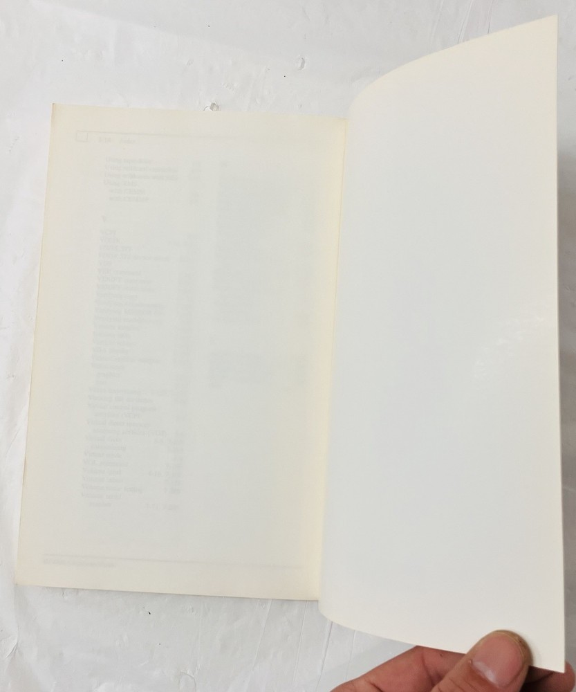 MS-DOS Version 5 Reference Guide Compaq Vintage Softcover User Manual PC DOS VG