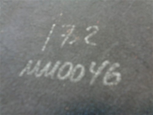 LEATHER HIDE BLACK TEXTURED 56" X 50"
