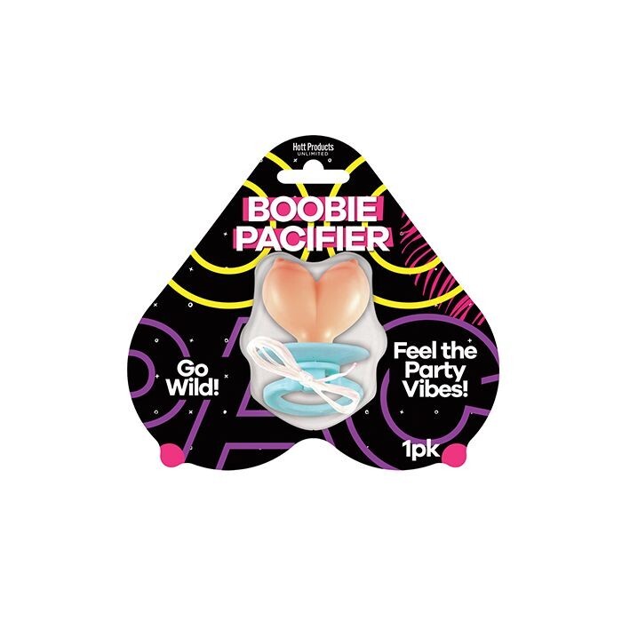 BOOBIE PACIFIER GAG GIFT NOVELTY