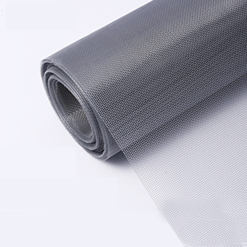 Doors Windows Screen Replacement PVC / nylon Screen Mesh Roll Cuttable DIY