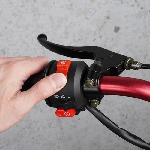 Left Kill Light Starter Switch 8 Wire 3-Function for Taotao SunL Peace Eagle