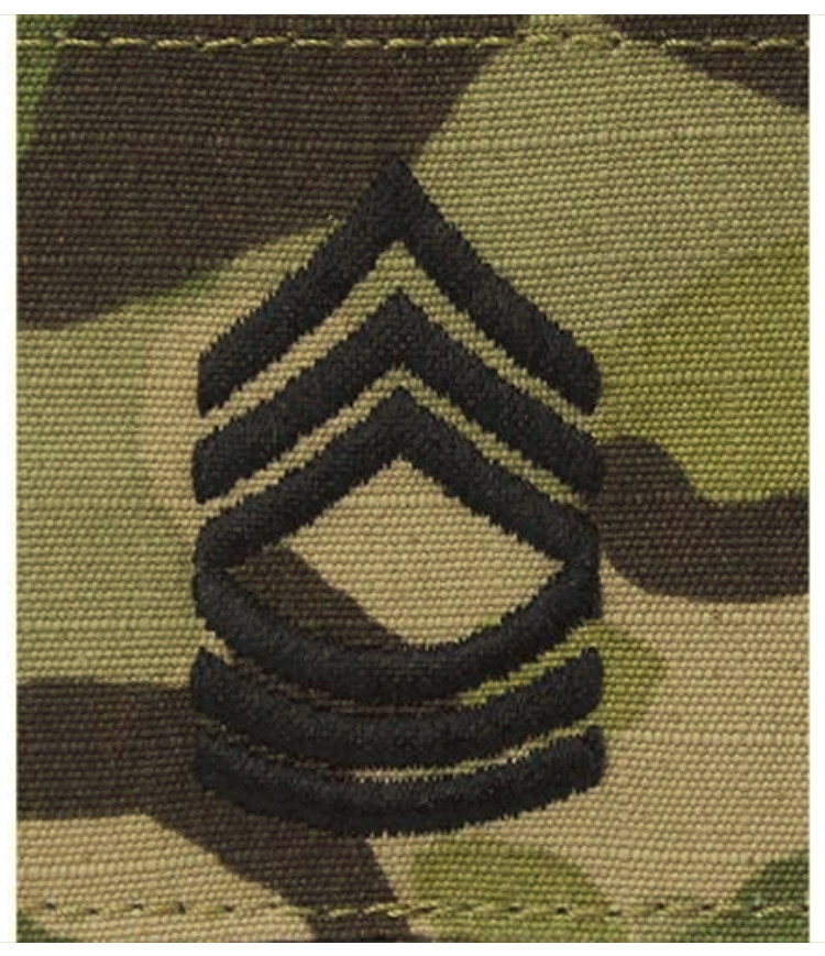 Vanguard ARMY GORTEX RANK: MASTER SERGEANT - OCP JACKET TAB