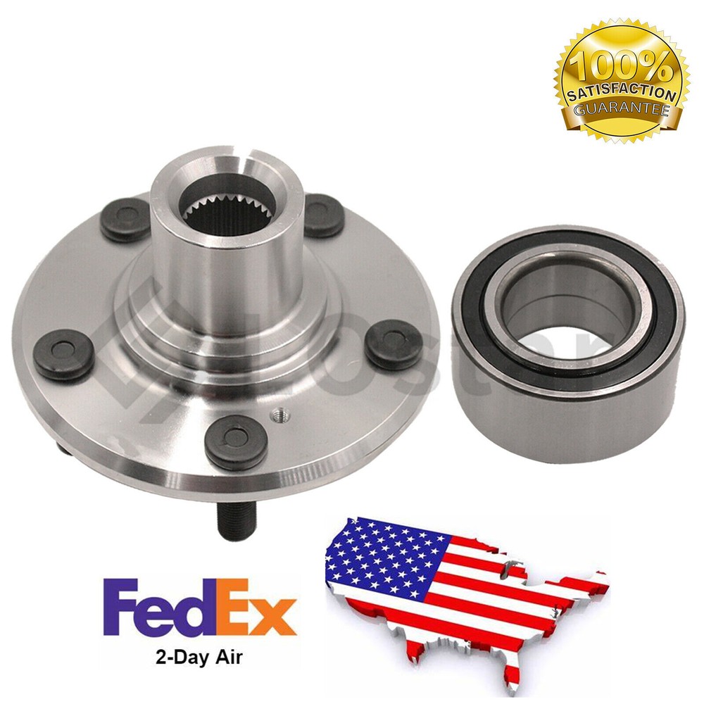 Front Wheel Hub & Bearing Assembly Fits 2003-2009 Element Dx & EX