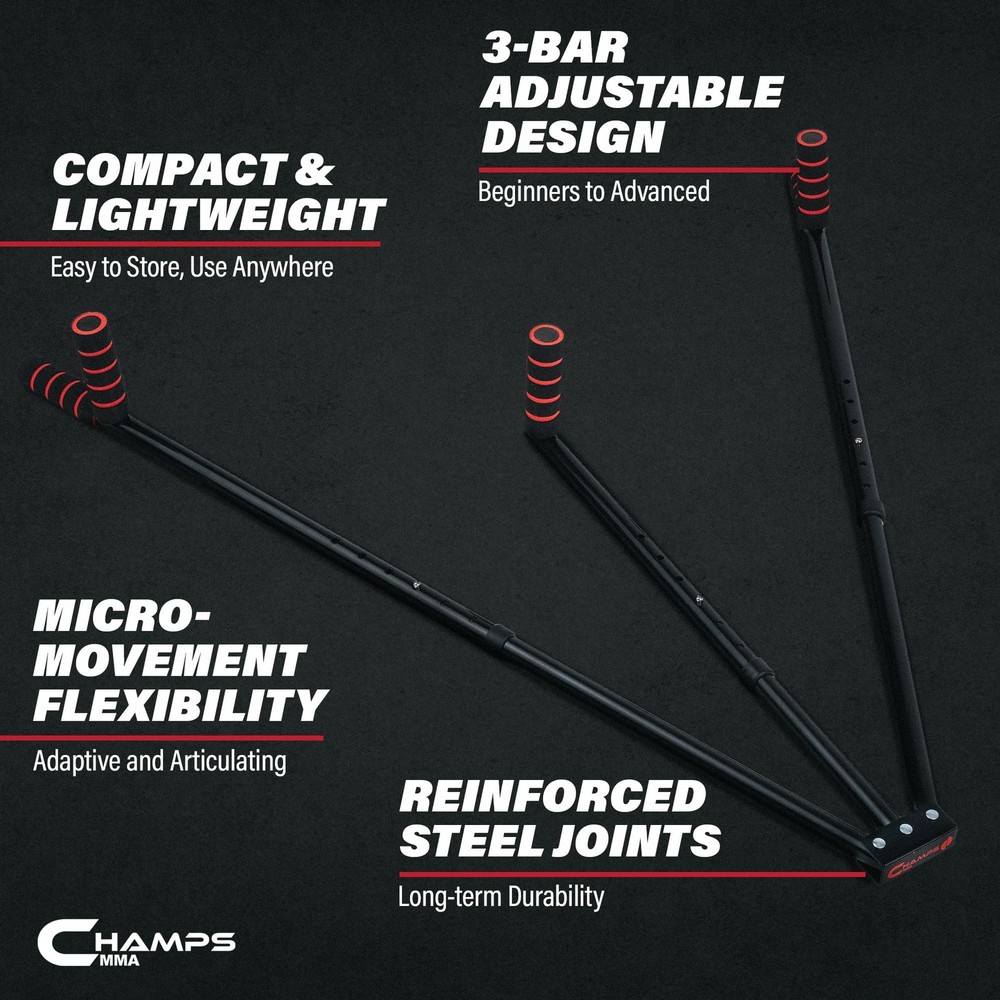 Leg Split Machine & Trainer App - Adjustable 3 Bar Stretcher for Flexibility