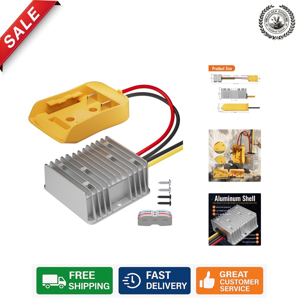 Versatile Step Down Converter: 20V to 12V with Multiple Protection Features